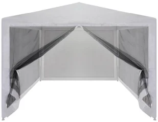 vidaXL Rozkładany namiot imprezowy z 4 siatkowymi ściankami, 3 x 3 m - Pawilony ogrodowe - miniaturka - grafika 10