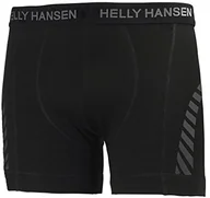 Pozostała odzież narciarska - Helly Hansen męski HH lifa merno Boxer Kalesony, czarny, m 48353 - miniaturka - grafika 1