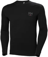 Odzież robocza - Helly Hansen Workwear Męska bluza Lifa Merino crewneck - czarna, rozmiar S HH-75106_990-M - miniaturka - grafika 1
