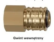 Akcesoria pneumatyczne - RIEGLER Szybkozłącze 3/8 WW 20889 - miniaturka - grafika 1