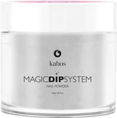 Manicure tytanowy - Kabos Cosmetics Proszek do manicure tytanowego - Kabos Magic Dip System 21 Silver - miniaturka - grafika 1
