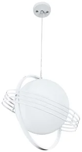 Inne LAMPA wisząca LAMP 314/A druciana OPRAWA retro orbita kula ball drut biała LAMP 314/A - Lampy sufitowe - miniaturka - grafika 4