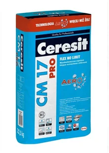 Ceresit Zaprawa klejowa CM 17 NO LIMIT 22.5 KG - Zaprawy budowlane - miniaturka - grafika 2