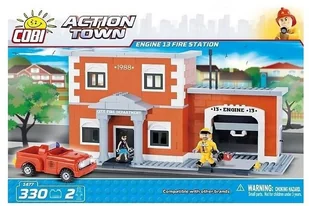 Cobi Klocki Action Town Remiza straży pożarnej 1477 - Klocki - miniaturka - grafika 2