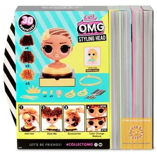 MGA L.O.L Surprise OMG Głowa do stylizacji LOL STREFADZIECIAKOW.PL 566229E7C - Lalki dla dziewczynek - miniaturka - grafika 10