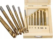 Wiertła - FALONTECH Wiertła Frezujące Zestaw Frezowierteł 6-8mm 6szt - miniaturka - grafika 1