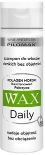 Pilomax SP Z O.O WAX DAILY Szampon codzienny do włosów cienkich bez objętości 200 ml 7060643 - Szampony do włosów - miniaturka - grafika 2