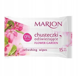 Marion Chusteczki odświeżające Flower Garden, 15 szt. - Chusteczki odświeżające Flower Garden, 15 szt. - - Chusteczki do demakijażu - miniaturka - grafika 4