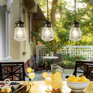 Elstead Lighting Lampa wisząca LYNDON KL/LYNDON8/S IP23 - Lampy ogrodowe - miniaturka - grafika 3