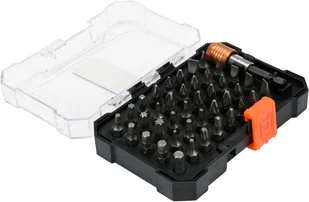 Sthor ZESTAW KOŃCÓWEK ŚRUBOKRĘTOWYCH 41 SZT 66301 66301 - Akcesoria do elektronarzędzi - miniaturka - grafika 2