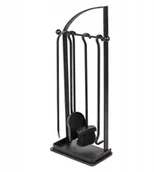 Akcesoria kominkowe - Zestaw kominkowy kuty NORDflam Medo - miniaturka - grafika 1