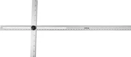 Inne urządzenia pomiarowe - Yato KĄTOWNIK ALUMINIOWY NASTAWNY L-1270 MM X 560 MM YT-70792 YT-70792 - miniaturka - grafika 1