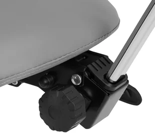 ACTIVESHOP Taboret Kosmetyczny 1004 Giovanni Szary 10003_141631 - Krzesła i taborety kosmetyczne - miniaturka - grafika 18