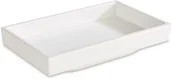 Wyposażenie lokali gastronomicznych - APS Pojemnik prostokątny 0,15 l, biały | Asia Plus 15477 - miniaturka - grafika 1