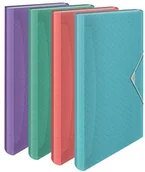 Teczki i skoroszyty - Esselte Teczka A4 z 6 Poszerzanymi Przegródkami Colour'Breeze, 5 Zakładek, do Domu/Biura, Wytłoczony Wzór, Mix Kolor, 626254 626254 - miniaturka - grafika 1