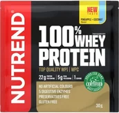 Odżywki białkowe - Nutrend 100% Whey Protein New 30 g mrożona kawa - miniaturka - grafika 1