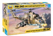 Modele do sklejania - Zvezda Radziecki śmigłowiec szturmowy MI-24P 4812 - miniaturka - grafika 1