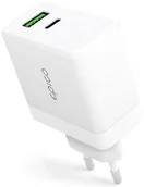 Ładowarki do telefonów - EPICO GaN 65W Charger biała 9915101100115 # z wartością produktów powyżej 89zł! - miniaturka - grafika 1