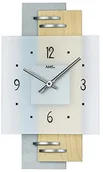 Zegary - AMS 9248 Zegar ścienny posiada nowoczesny wygląd drewna klonowego W9248 - miniaturka - grafika 1