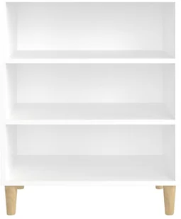 vidaXL Lumarko Szafka biała, 57x35x70 cm, płyta wiórowa 806049 - Szafki do salonu - miniaturka - grafika 10