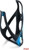 Akcesoria rowerowe - Cube Koszyk na bidon Bottle Cage HPP matt black/blue 12944 - miniaturka - grafika 1