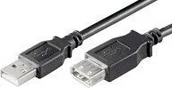 Kable USB - Gembird Kabel USB KABEL USB 2.0 GOOBAY PRZEDŁUŻACZ AM/AF 1.8M USB 2.0 CZARNY 68903 - miniaturka - grafika 1