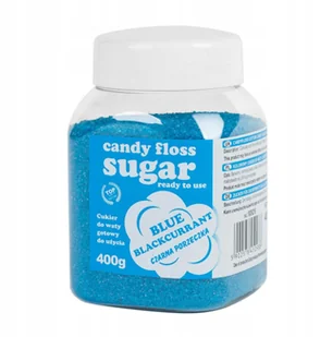 GSG24 Kolorowy cukier do waty cukrowej niebieski o smaku gumy balonowej 1kg 1008762 - Akcesoria i części do robotów kuchennych - miniaturka - grafika 5