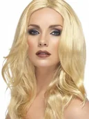 Dodatki do strojów karnawałowych - Smiffys Peruka włosy blond długie falowane 42288 - miniaturka - grafika 1