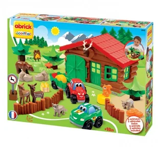 Ecoiffier Domek Chatka Leśnika - Klocki - miniaturka - grafika 4