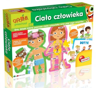 Lisciani Giochi Carotina Ciało człowieka 304-PL61167 - Gry planszowe - miniaturka - grafika 2