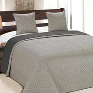 Narzuty - Euromat Dwustronna Narzuta Vigo II Ciemno Szara-Srebrna 11 220x240+2x40x40 09979 - miniaturka - grafika 1