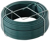 Łańcuchy i liny stalowe - STANDERS Drut stalowy powlekany 2.7 mm x 30 m zielony Standers - miniaturka - grafika 1