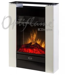 Dimplex Kominek elektryczny z obudową Optiflame GISELLA Biały połysk 6973 - Wkłady kominkowe Dimplex Kominek elektryczny z obudową Optiflame GISELLA Biały połysk 6973 - Wkłady kominkowe - miniaturka - grafika 1