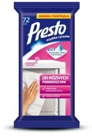 Presto CHUSTECZKI GOSPODARCZE PRESTO CLEAN ANTYSTATYCZNE 72 SZT. - Inne artykuły czyszczące - miniaturka - grafika 2