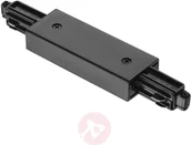 Akcesoria do oświetlenia - Nordlux Podwójny środkowy zasilacz dla szyn Link czarny - miniaturka - grafika 1