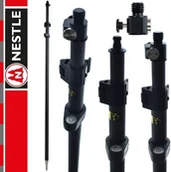 Sprzęt geodezyjny - Nestle Tyczka pod antenę GPS 2m Quick-out z włókna węglowego 14023000 - miniaturka - grafika 1