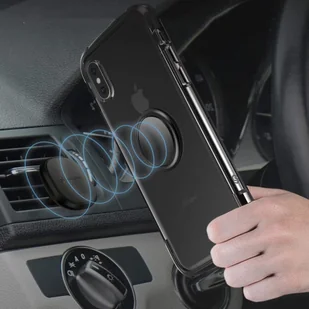 Braders Uchwyt do telefonu Magnetic Phone Ring Black - Pozostałe akcesoria do telefonów - miniaturka - grafika 4