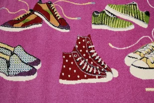 Agnella Dywan Funky 160x220 cm Róź - Dywany dla dzieci - miniaturka - grafika 2