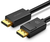 Kable komputerowe i do monitorów - Ugreen Ugreen kabel przewód DisplayPort 1.2 4K 1,5 m czarny (DP102 10245) DP102 10245 - miniaturka - grafika 1