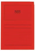 Koszulki na dokumenty - ELCO Elco 29489.92 Ordo Organisation Binder Classico, 220 X 310 MM, 120 G, intensivrot 29489.92 - miniaturka - grafika 1