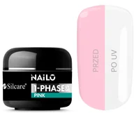 Żele do paznokci - Silcare NAILO 1-Phase Żel UV Pink 30 g - miniaturka - grafika 1