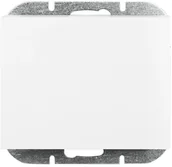 Wyłączniki światła i elektryczne - Abex onyx biały łącznik jednobiegunowy z podświetleniem WP-1OS WP-1OS biały - miniaturka - grafika 1