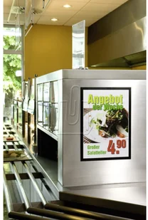 Durable Ramka samoprzylepna Duraframe A3 srebrna 4838-23 - Półki na dokumenty - miniaturka - grafika 2