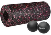 Akcesoria do masażu - Gymtek Zestaw do masażu: piłka + roller, wałek Gymtek - miniaturka - grafika 1