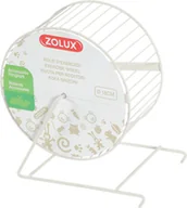 Akcesoria dla gryzoni - Zolux Kołowrotek metalowy 18 cm kol beżowy - miniaturka - grafika 1