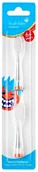 Końcówki do szczoteczek elektrycznych - Brush-Baby KidzSonic 6+ - Końcówki do szczoteczki sonicznej 6+, 2 sztuki! Szc000061 - miniaturka - grafika 1