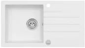 Zlewozmywaki - AXIS MOJITO 40 | Biały - miniaturka - grafika 1