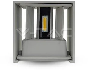 v-tac Kinkiet Ścienny V-TAC 12W LED Góra/Dół Regulowany Chip BRIDGELUX Biały Kwadrat IP65 VT-759-12 4000K 1100lm - Lampy ścienne - miniaturka - grafika 26