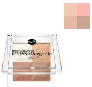 Bell Hypoallergenic Puder brązująco-rozświetlający prasowany nr 02 - Podkłady do twarzy - miniaturka - grafika 3