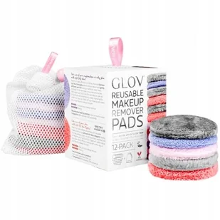 Glov Zestaw 12 Wacików Wielorazowych Starter Set - Akcesoria do oczyszczania twarzy - miniaturka - grafika 2